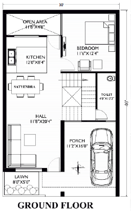 villa layout plan